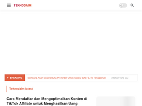 'teknodaim.com' screenshot