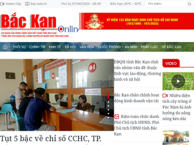 'baobackan.com.vn' screenshot