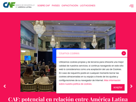 'caf.com' screenshot