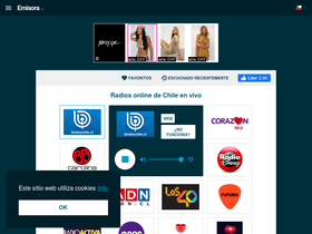 'emisora.cl' screenshot