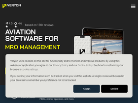 'veryon.com' screenshot