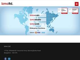 'izmoltd.com' screenshot