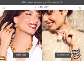 julievoswholesale.com homepage screenshot