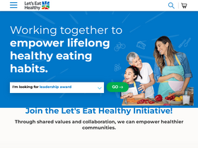 'healthyeating.org' screenshot