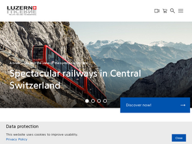 'luzern.com' screenshot