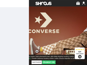 'shooos.cz' screenshot