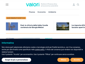 'valori.it' screenshot
