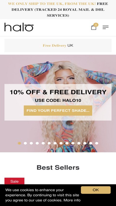 halohairextensions.com