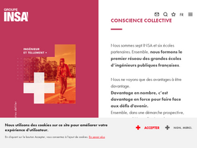 'groupe-insa.fr' screenshot