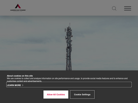'americantower.com' screenshot