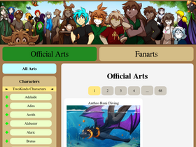 'twokinds.gallery' screenshot