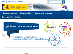 'ipyme.org' screenshot