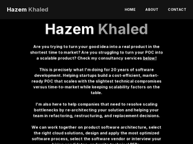 hazemkhaled.com