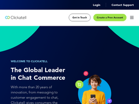 'clickatell.com' screenshot