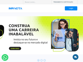 'impacta.com.br' screenshot