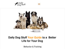 'dailydogstuff.com' screenshot