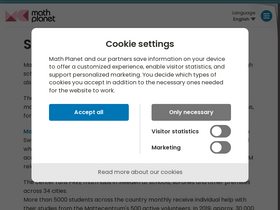 'mathplanet.com' screenshot