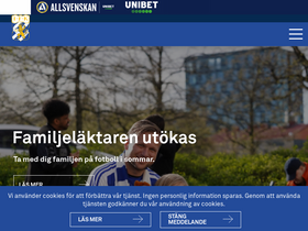 'ifkgoteborg.se' screenshot