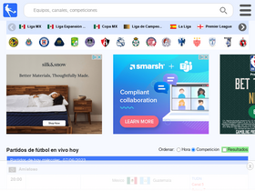 'futbolenvivomexico.com' screenshot