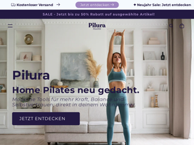 pilura.de homepage screenshot