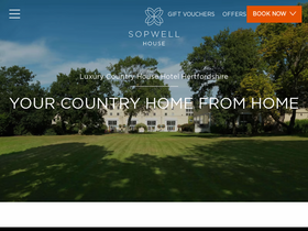 'sopwellhouse.co.uk' screenshot