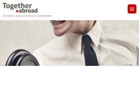 'togetherabroad.nl' screenshot