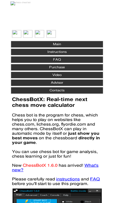 ChessBotX — Next Best Chess Move Calculator