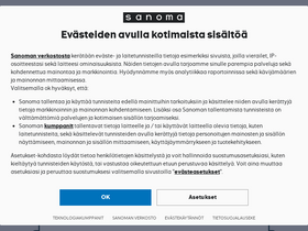 'vaalikone.fi' screenshot