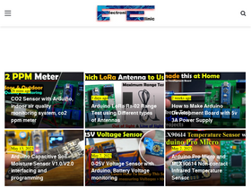 'electroniclinic.com' screenshot