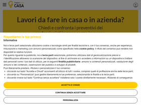 'pgcasa.it' screenshot