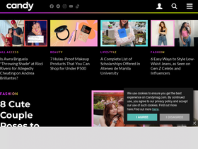 'candymag.com' screenshot