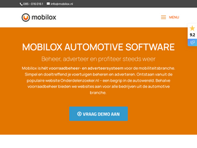 'mobilox.nl' screenshot