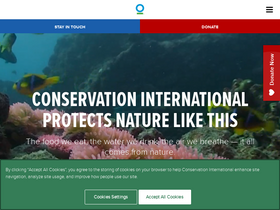 'conservation.org' screenshot