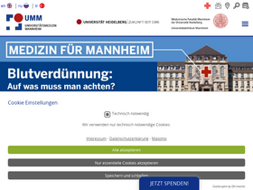 'umm.de' screenshot