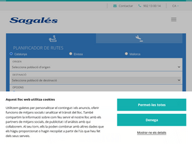 'sagales.com' screenshot
