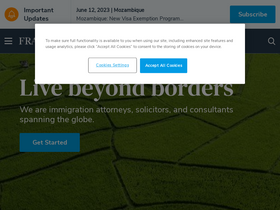 'fragomen.com' screenshot