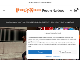 poobienaidoos.co.za homepage screenshot