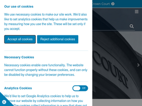 'sentencingcouncil.org.uk' screenshot
