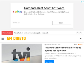 'emdireto.pt' screenshot