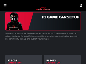 'f1gamesetup.com' screenshot