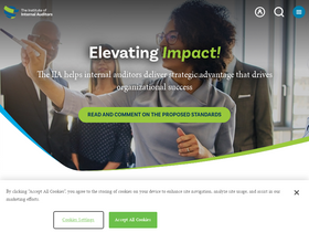 'theiia.org' screenshot