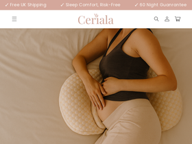 Ceriala website screenshot
