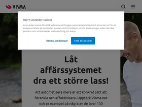 'visma.se' screenshot