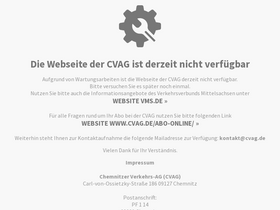 'cvag.de' screenshot