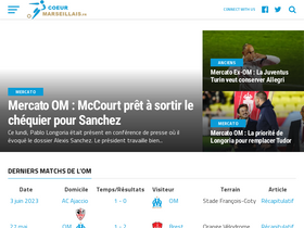 'coeurmarseillais.fr' screenshot