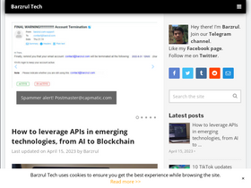 'barzrul.com' screenshot