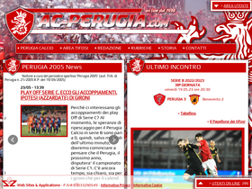 'ac-perugia.com' screenshot