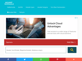 'avukatsorgula.com' screenshot