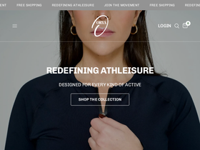 oryabrand.com homepage screenshot