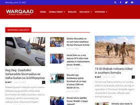 'warqaad.info' screenshot